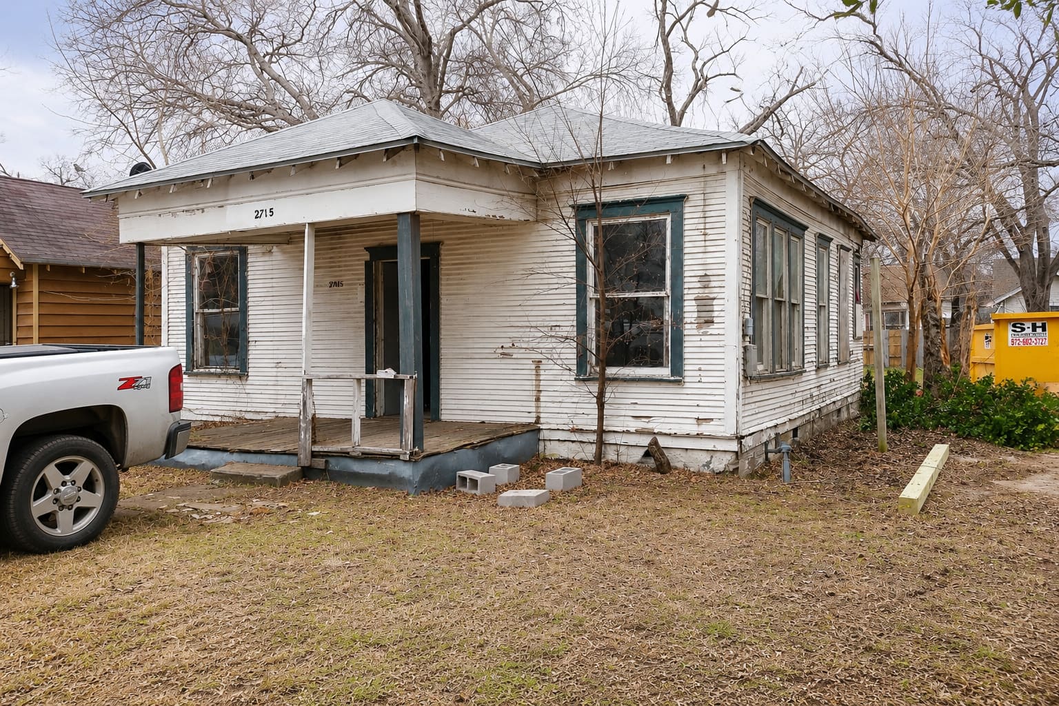 2715 — Full Cottage Renovation — before renovation
